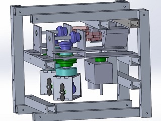 ３DCADで作図したアジマススラスター